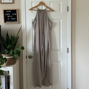 navy blue dress for baby girl Shona Joy La Lune Ruched Backless Slip Dress in Sky – Coco & Lola main image 0